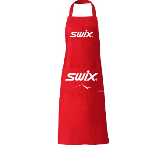 SWIX waxing apron red