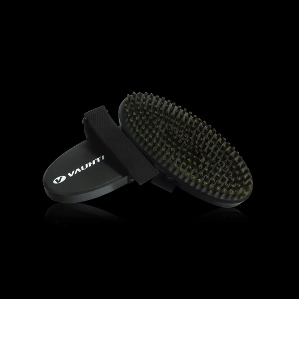 VAUHTI brush Bronze Metal Alpine Oval black