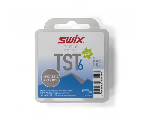 SWIX wax TST6 Blue -4/-12 20g
