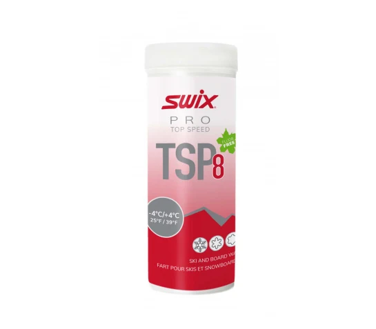SWIX wax TSP8 Red +4/-4 40g