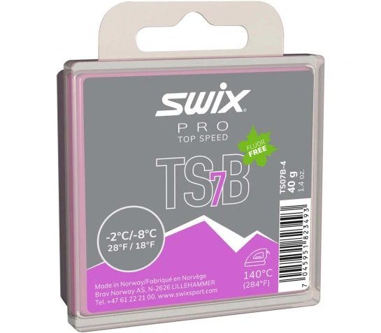 SWIX wax TS7B Violet -2/-8 40g