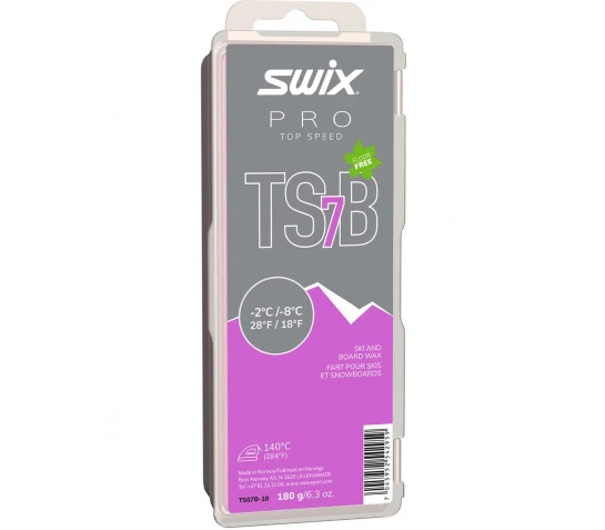 SWIX wax TS7B Violet -2/-8 180g