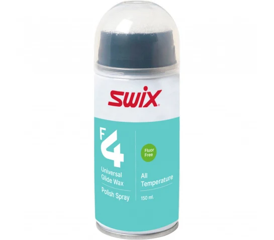 SWIX wax F4 Polish Soray All Temp Uni Glide 150ml