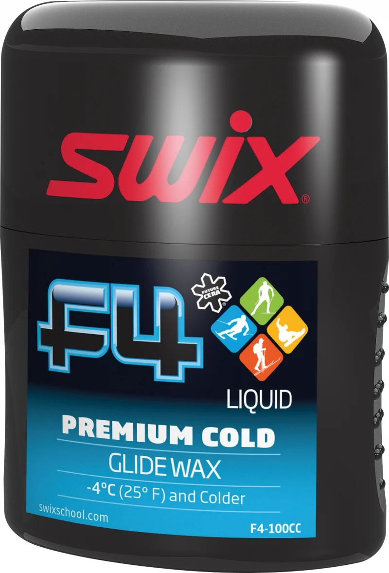 SWIX wax F4 Liquid Premium Cold -4/-30 100ml