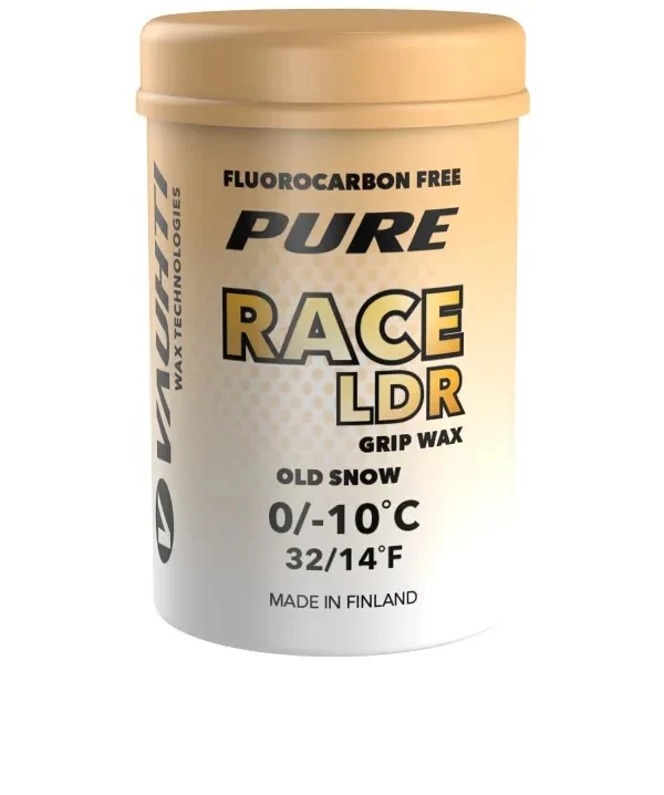 VAUHTI Pure Grip Race Old Snow Yellow 0/-10 45g
