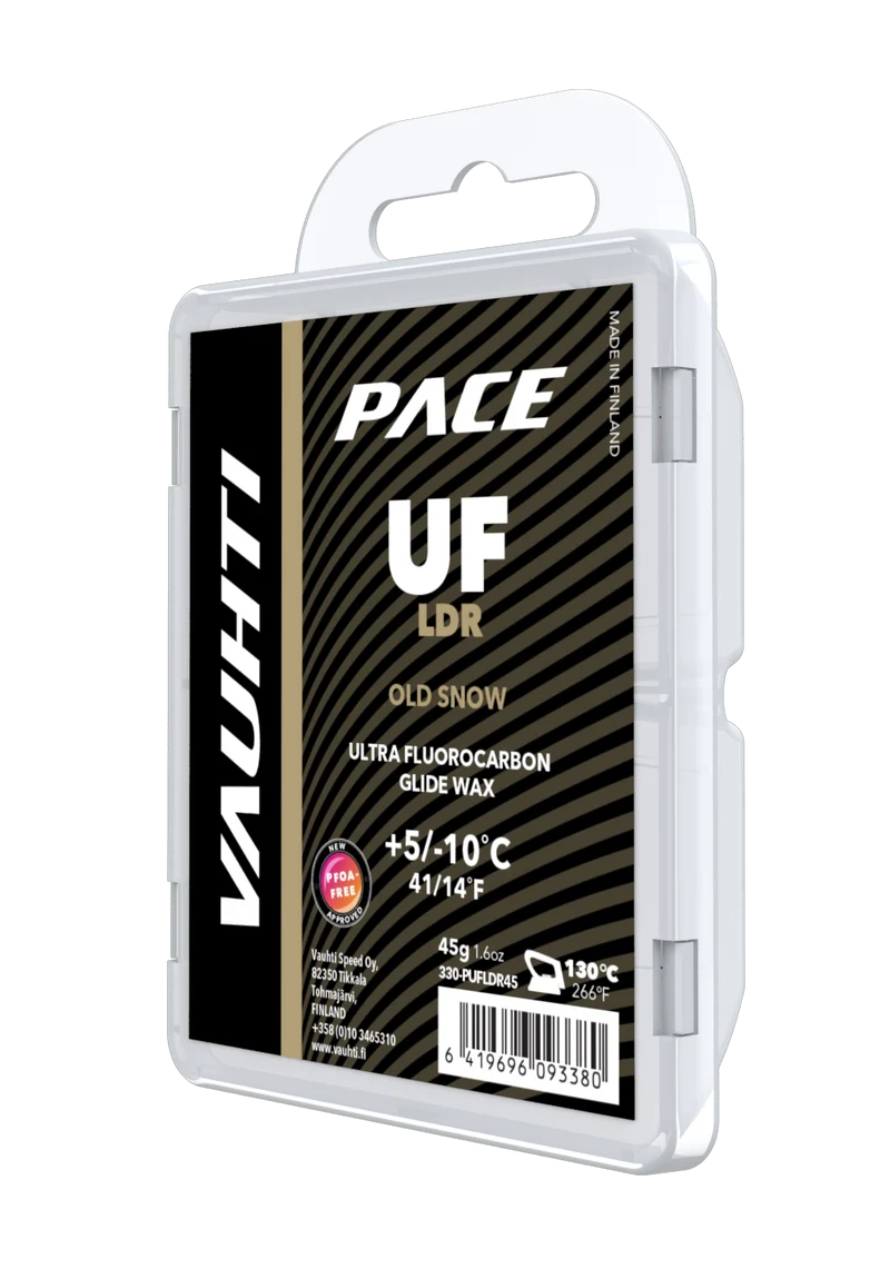VAUHTI UF LDR Black Snow Black +5/-10 45g