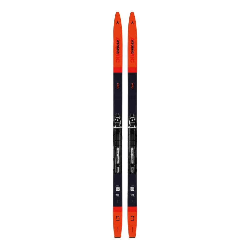 ATOMIC cross country skis with bindings Pro C1 Grip JR