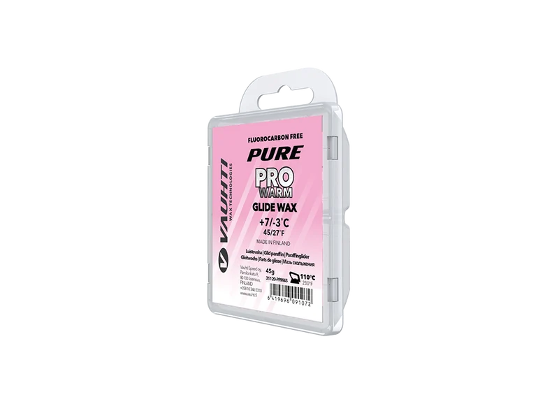 VAUHTI glide wax Pure Pro Warm +7/-3 45g