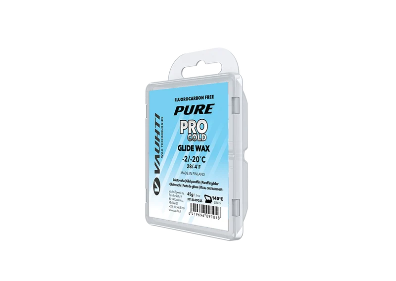 VAUHTI glide wax Pure Pro Cold -2/-20 45g