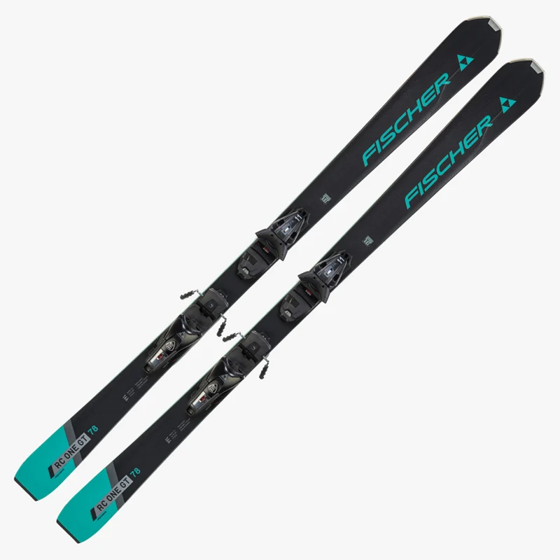 2024 Fischer RC One 78 GT Women's Ski w Protector 11 PR Binding