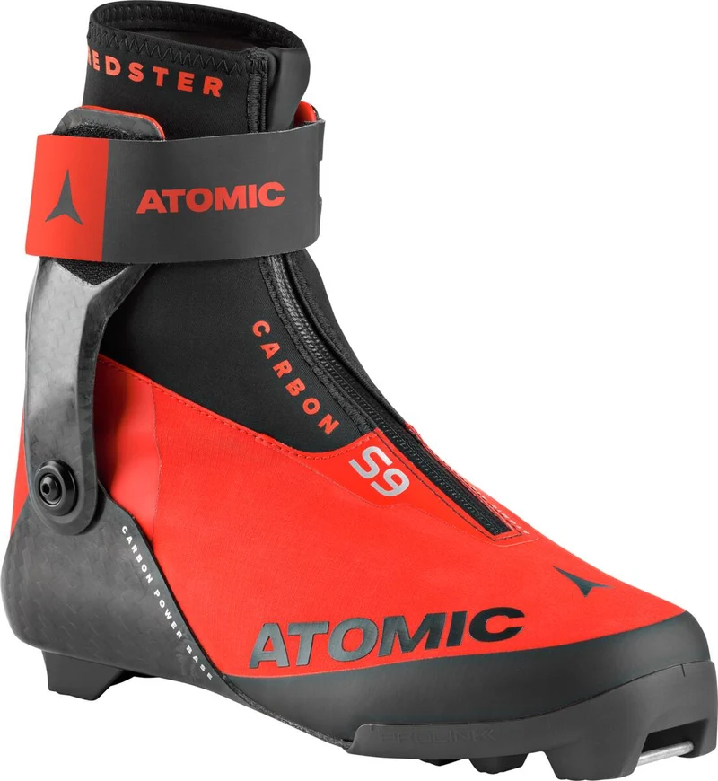 ATOMIC cross country skiing boots Redster S9 Carbon Prolink black/red