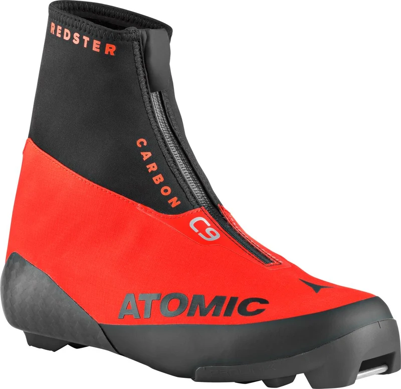 ATOMIC cross country skiing boots Redster C9 Carbon Prolink black/red