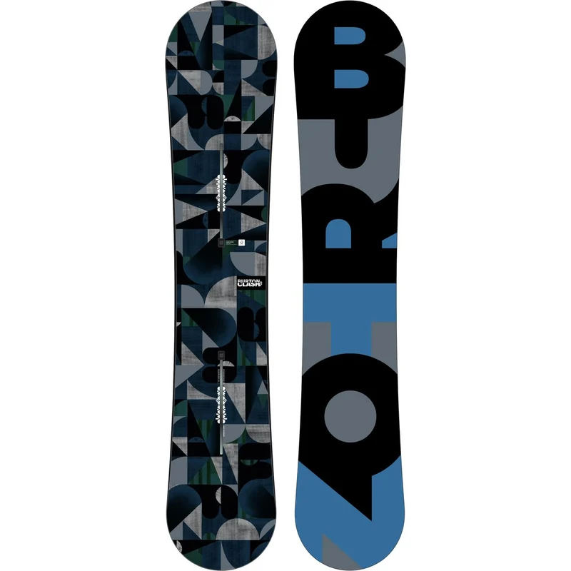 BURTON Snowboard Clash 157 Wide Square Grey/Blue '16