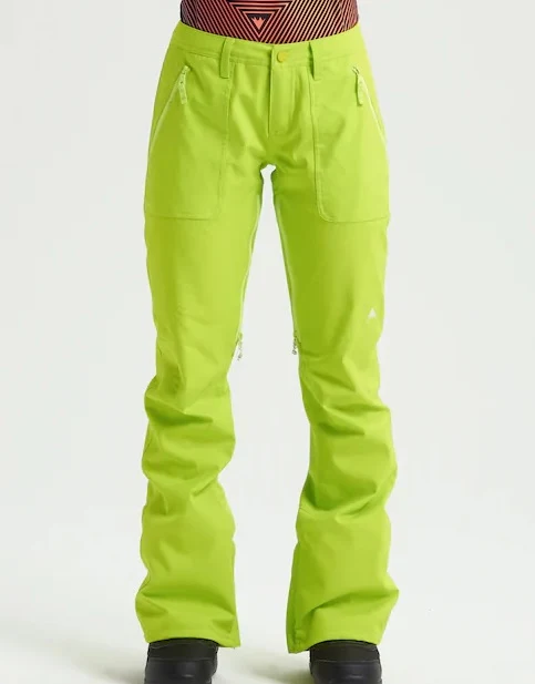BURTON pants W Vida lime green