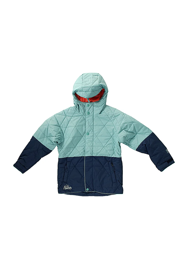 NITRO jacket Girls Sunset light blue/blue