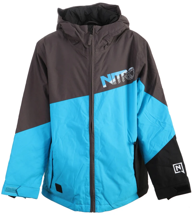 NITRO jacket Boys Steven grey/blue