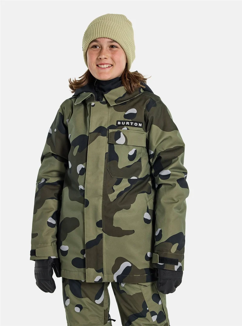 BURTON jacket Boys Uproar forest moss cookie camo
