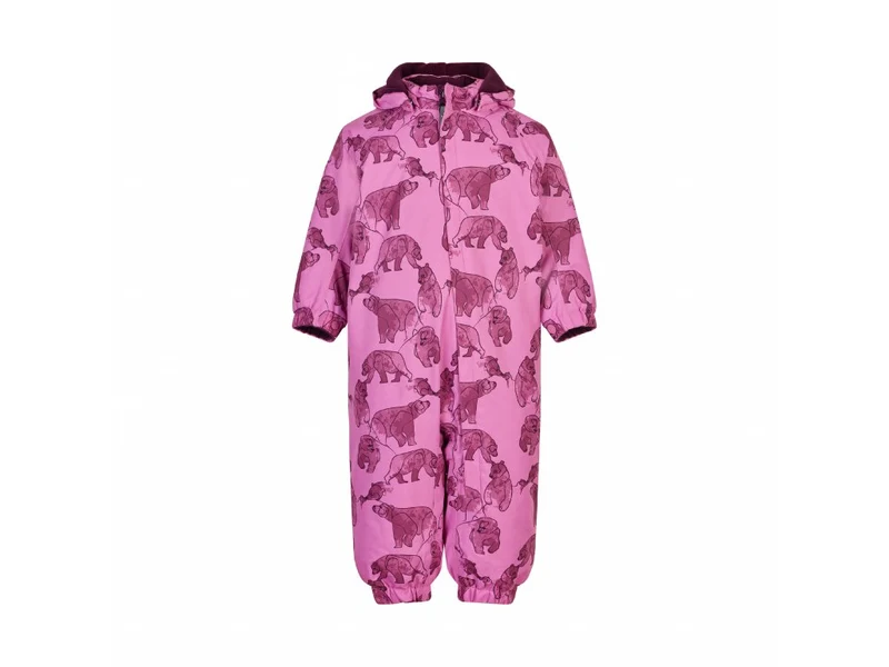 COLOR KIDS winter overall AOP 740304 opera mauve