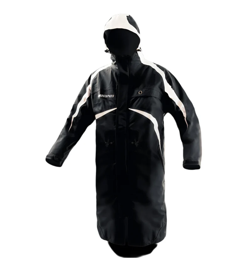 ENERGIAPURA jacket lietus Rain black/white