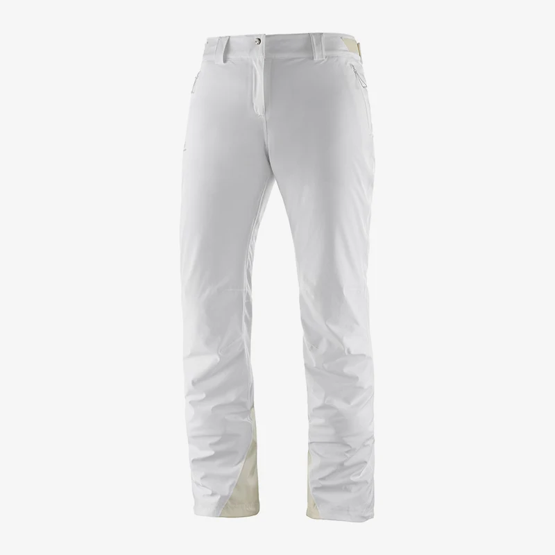 SALOMON pants W Icemania REG white