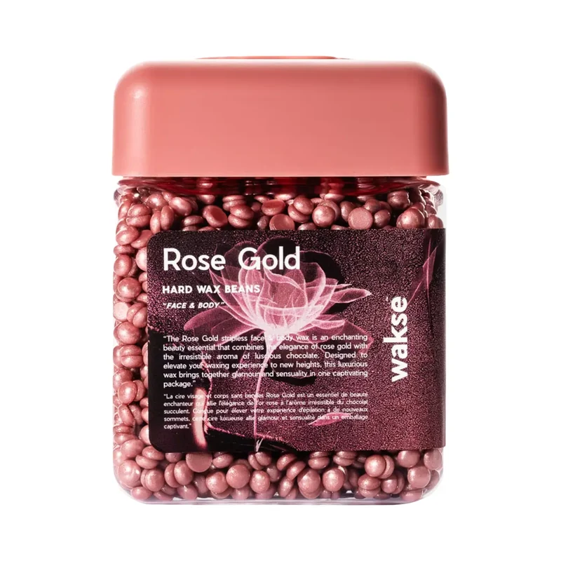 Hard Wax Beans Rose Gold Small