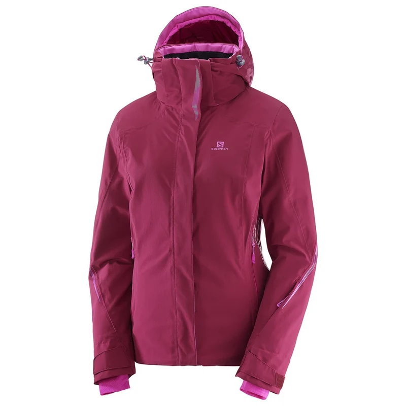 SALOMON jacket W Brilliant red