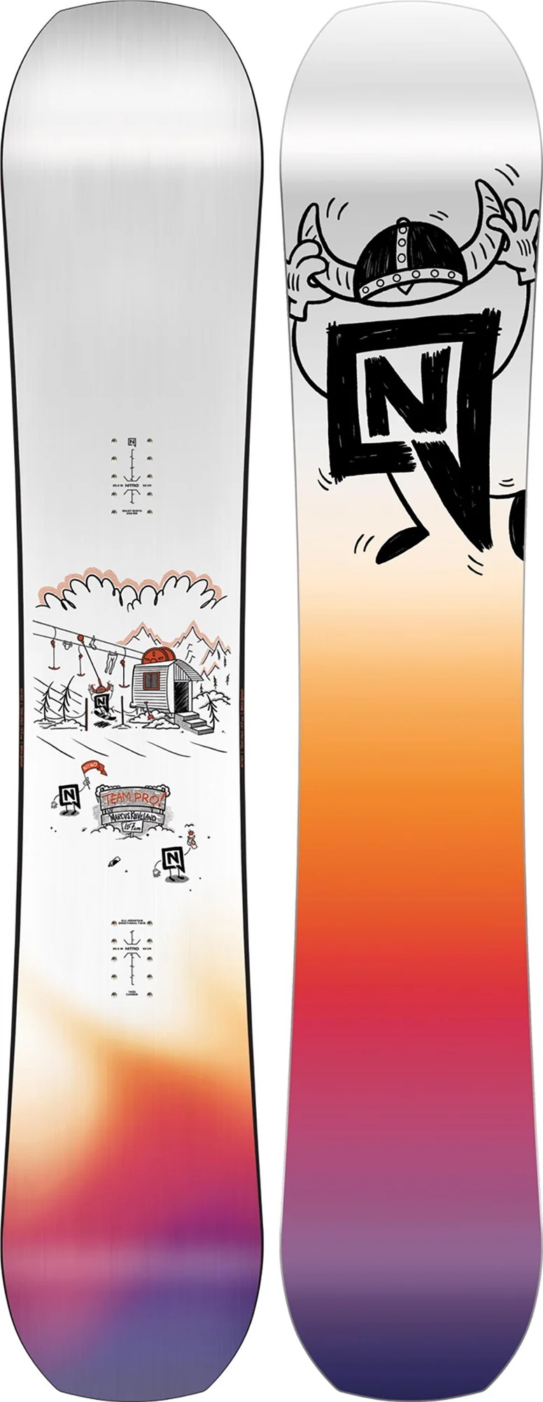 NITRO snowboard Team Pro Marcus Kleveland