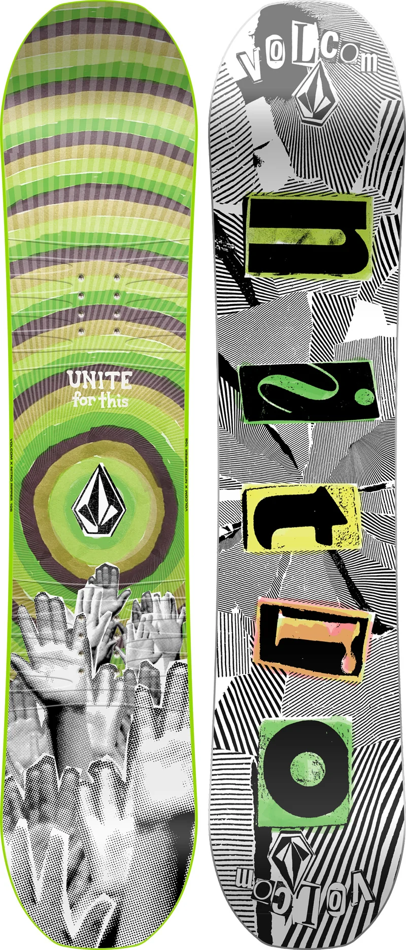 NITRO snowboard Ripper Kids x Volcom