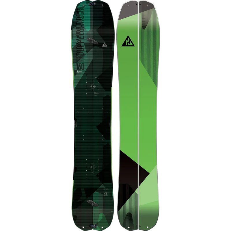 NITRO snowboard Doppleganger Split black/green