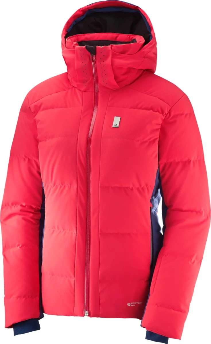 SALOMON jacket W Whitebreeze DWN red/blue
