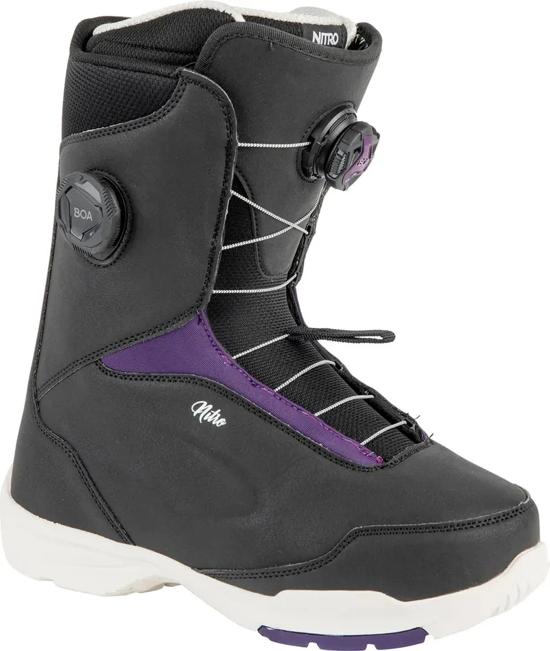 NITRO boots Scala Boa black/purple