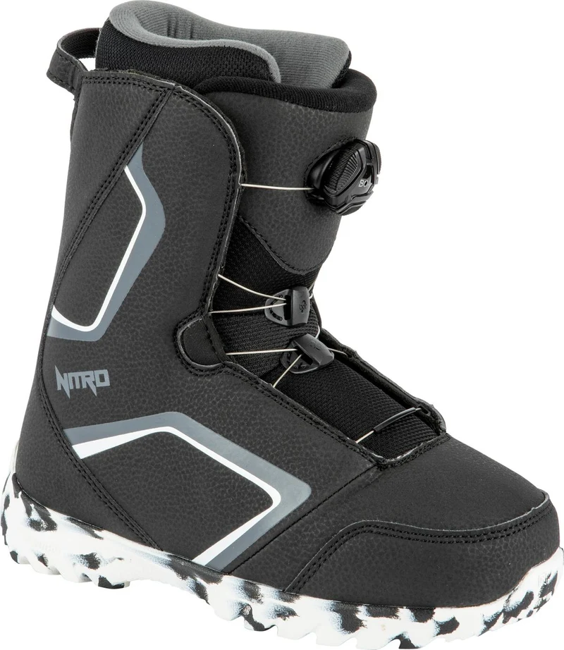 NITRO boots Droid Boa black/white/charcoal