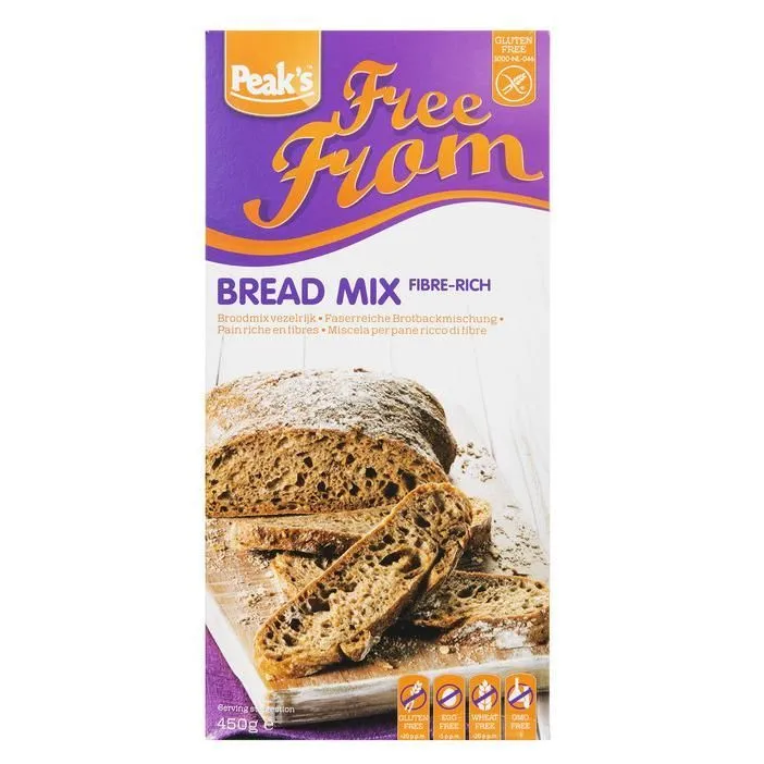 Peaks Free From Broodmix Vezelrijk 450 gram