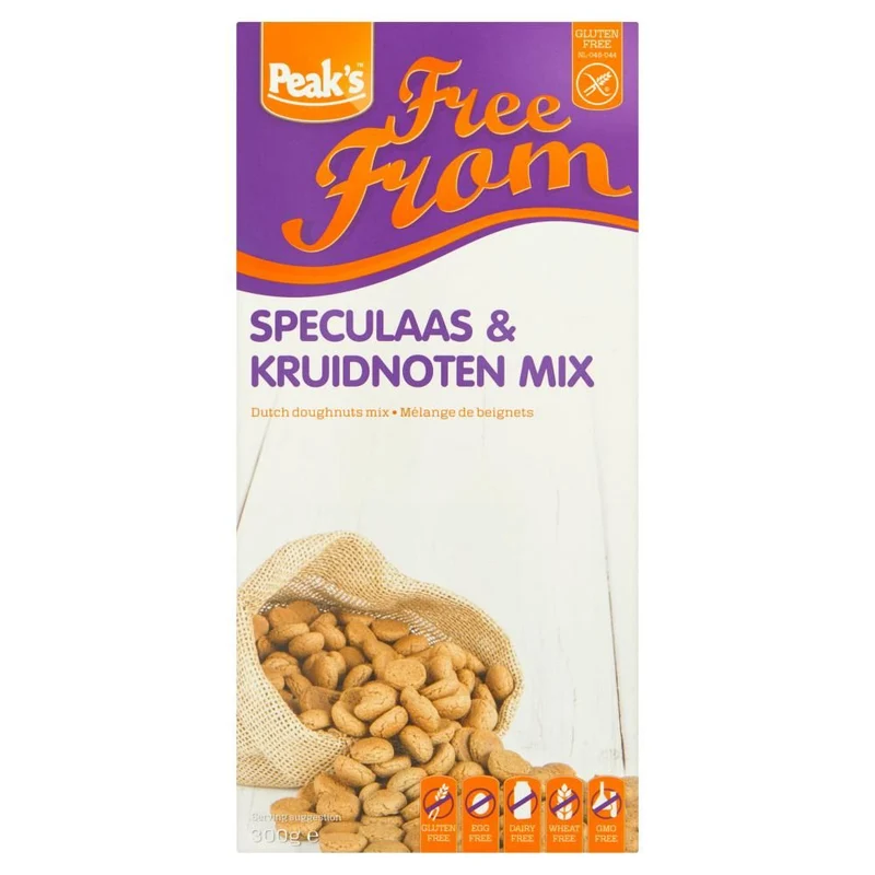 Peaks Free From Speculaas & Kruidnoten Mix 300 gram